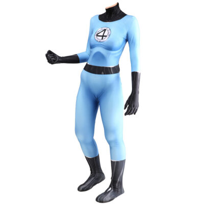 Women girls Fantastic Four Susan Cosplay Costume Bodysuit Jumpsuits Halloween make-up costume xmas christmas gift toys outfit