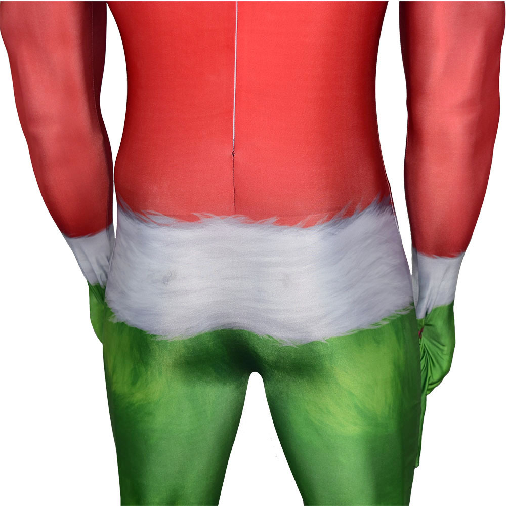 How The Grinch Stole Christmas Grinch Costume Full Set Cosplay halloween make-up costume xmas christmas gift toys comic-con outfit - Image 3