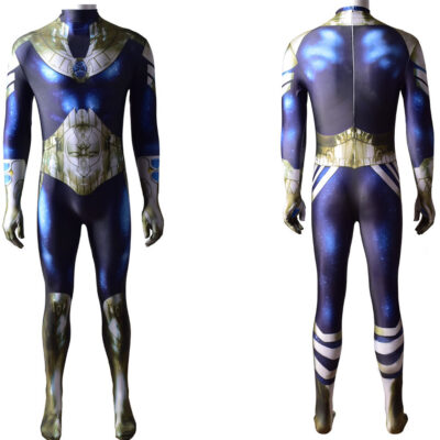 Tuta Cosplay Nera Adam Doctor Fate Supereroe Costume Halloween X'mas Valentine's day birthday gift comic-con game outfit