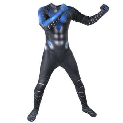 Nightwing Body Suit Cosplay Costume Halloween X’mas Valentine’s day birthday gift comic-con game outfit
