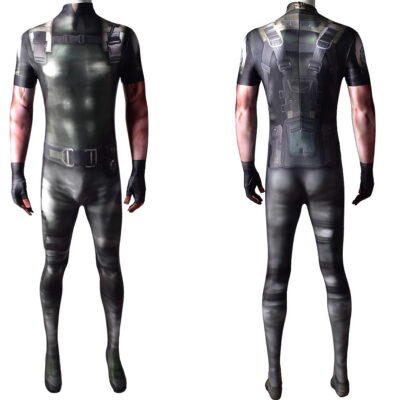 Men's Resident Evil 2 Leon costume uniform cosplay Halloween costume X'mas Valentine's day birthday gift comic-con game outfit