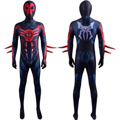 2099 Ultimate Spider-Man Jumpsuit Spiderman Cosplay Costume Halloween X'mas Valentine's day birthday gift comic-con game outfit
