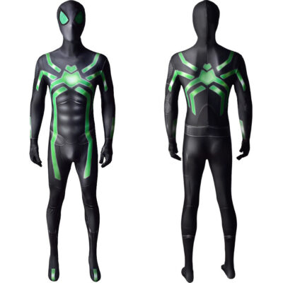 Spider-man PS4 Big Time Cosplay Costume Spider Man Stealth Suit Jumpsuit Halloween make-up costume christmas gift toys outfit