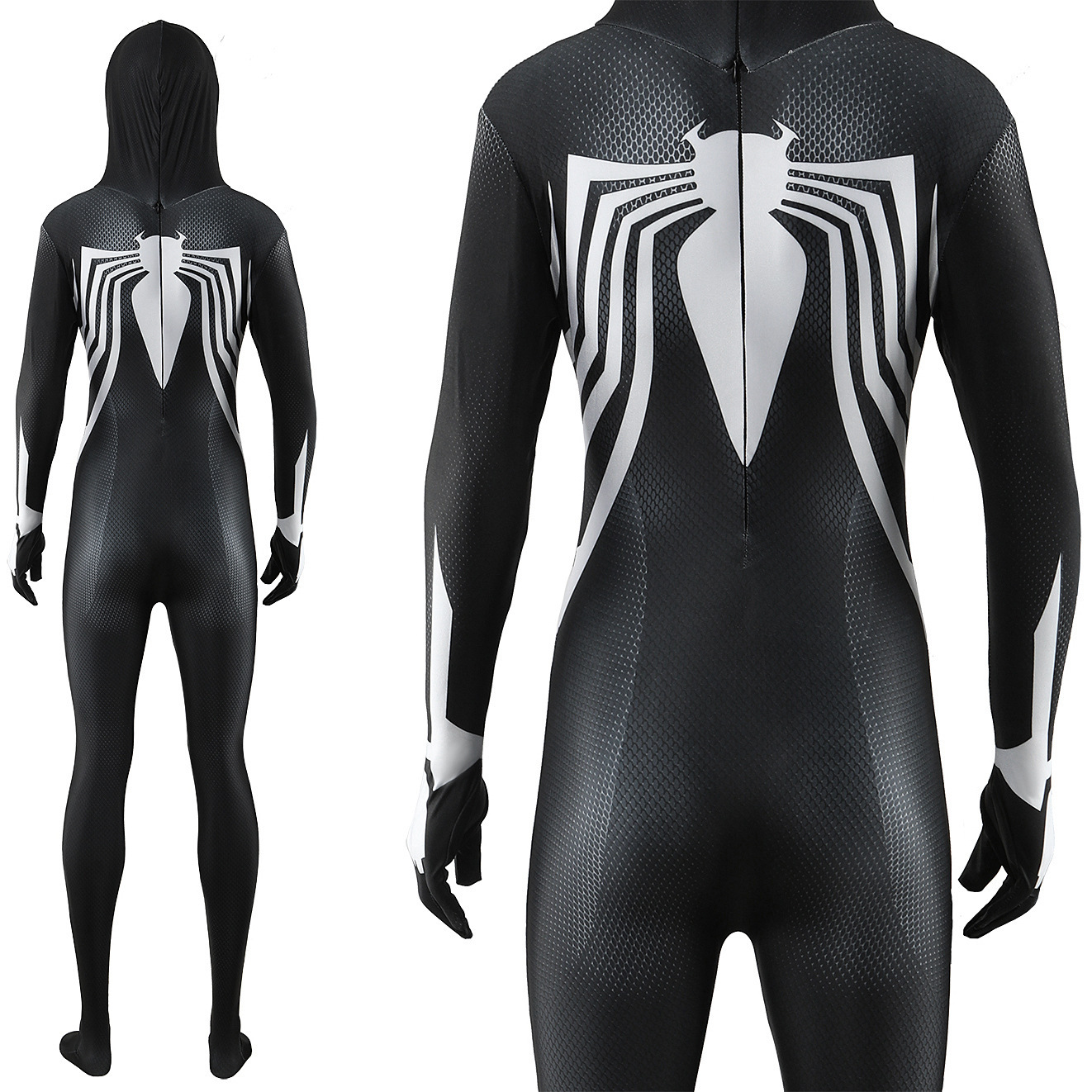 Venom Spider Symbiote Cosplay Costume Halloween x’mas christmas birthday gift toys party make-up outfit - Image 5