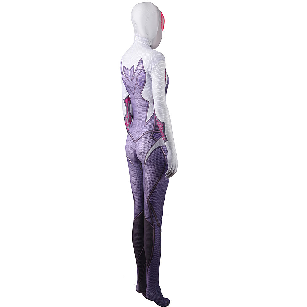 PS5 Spider-Gwen Cosplay Costume Halloween x’mas christmas birthday gift toys party make-up outfit - Image 9