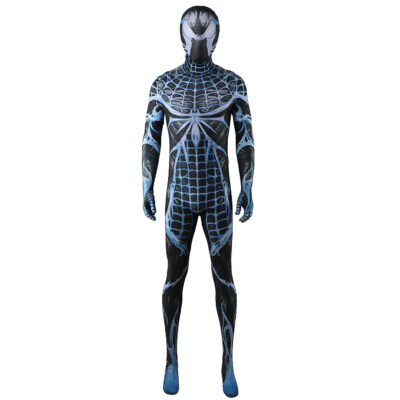 Upgraded Black Venom Spider-Man Cosplay Costume Halloween x’mas christmas birthday gift toys party make-up outfit