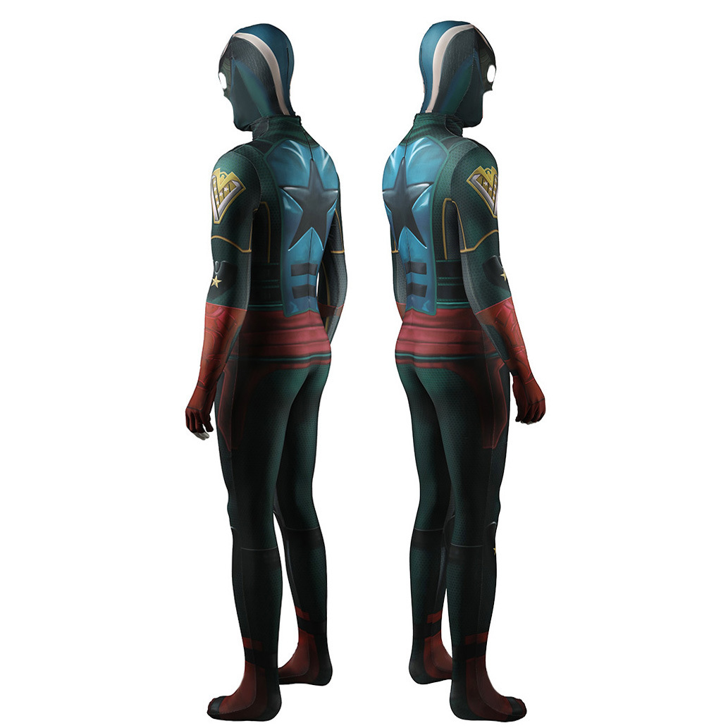 The Boys 3 Soldier Boy Superhero Cosplay Costume Halloween x’mas christmas birthday gift toys party make-up outfit - Image 5