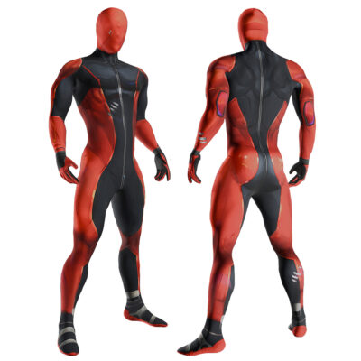 Marvel Rivals Deadpool Cosplay Costume Halloween x’mas christmas birthday gift toys party make-up outfit